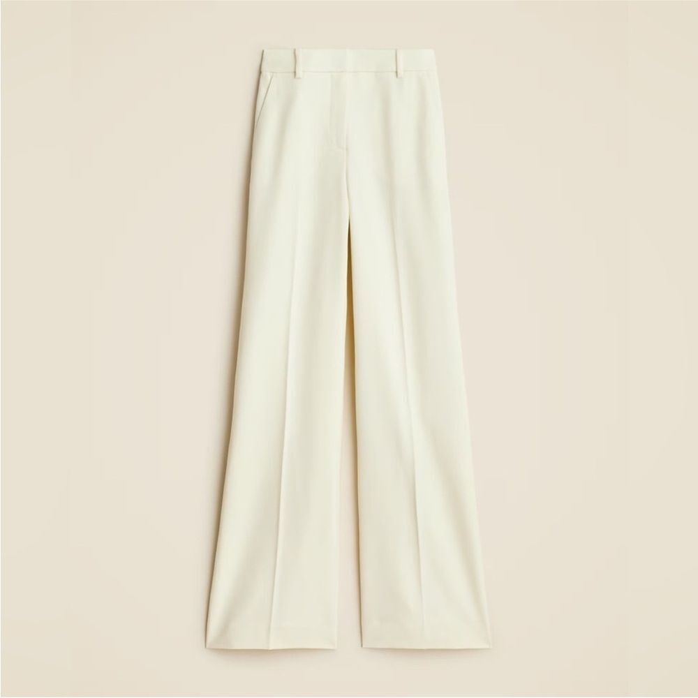 NWT J. Crew Carolina flare pant in stretch linen blend - Picture 9 of 14